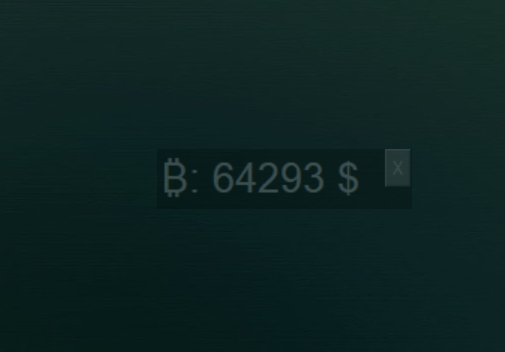 BTC Price screenshot